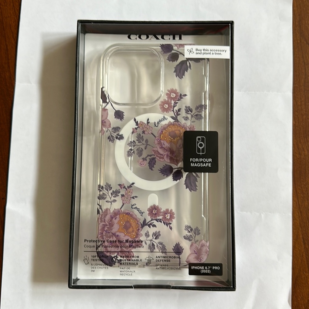 Coach iPhone case